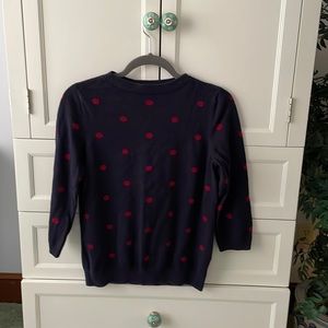 Talbots size medium (interior tags removed because it was itchy)